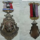 MASONIC badge pin Grand Scottish Lodge of Edimburgh Original 1980s Freemasonry