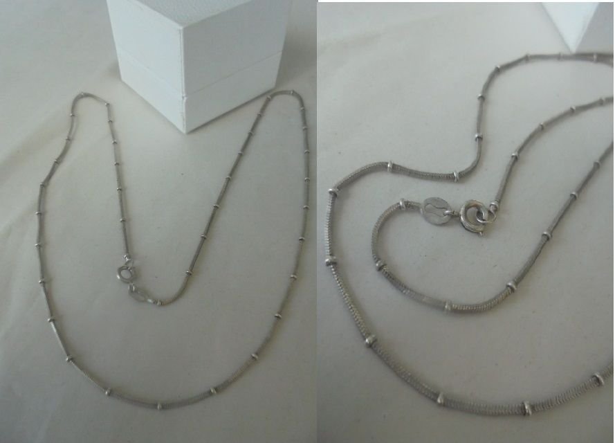 NECKLACE in STERLING SILVER 925 Made in Italy Original in gift box