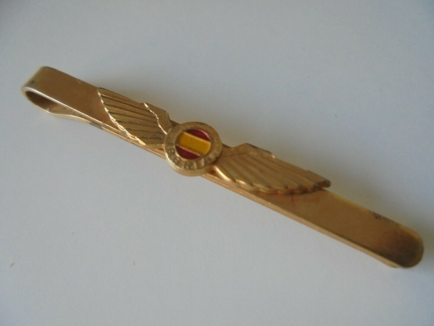 IBERIA SPAIN AIRLINE clip for tie or money Original 1970s