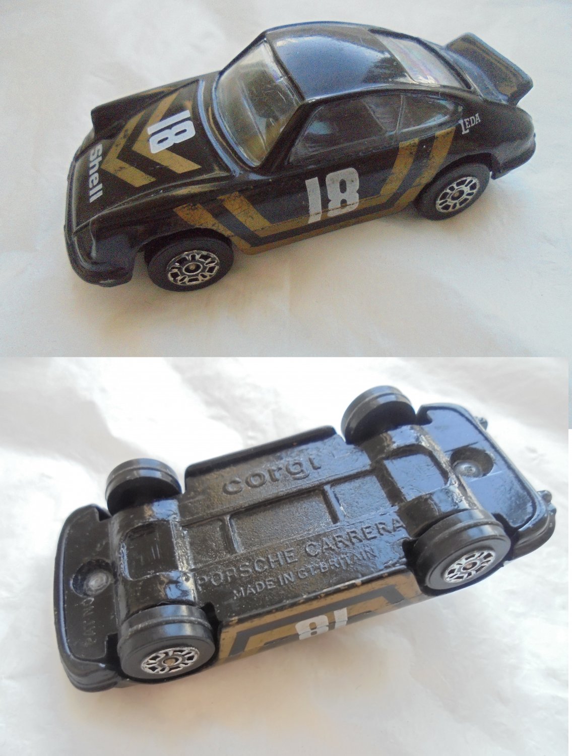 CORGI UK car model PORSCHE Carrera in metal