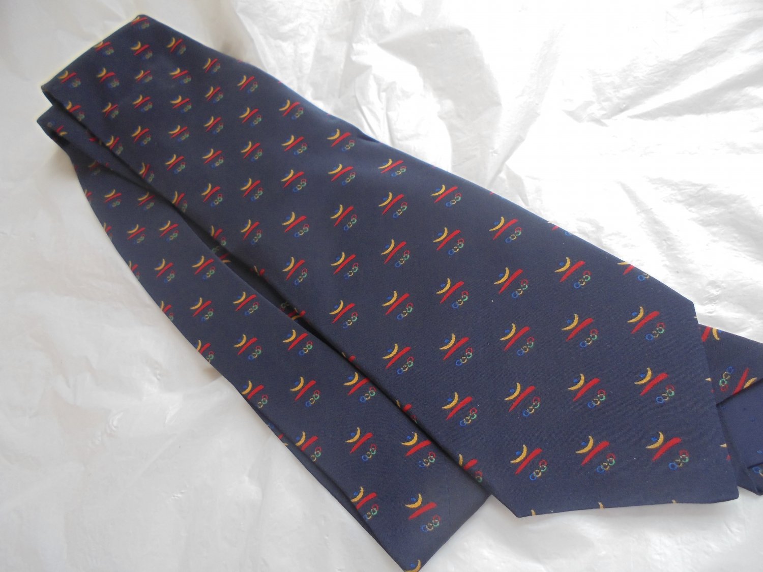 BARCELONA XXV OLYMPIC Games 1992 tie Designed by Richel Original