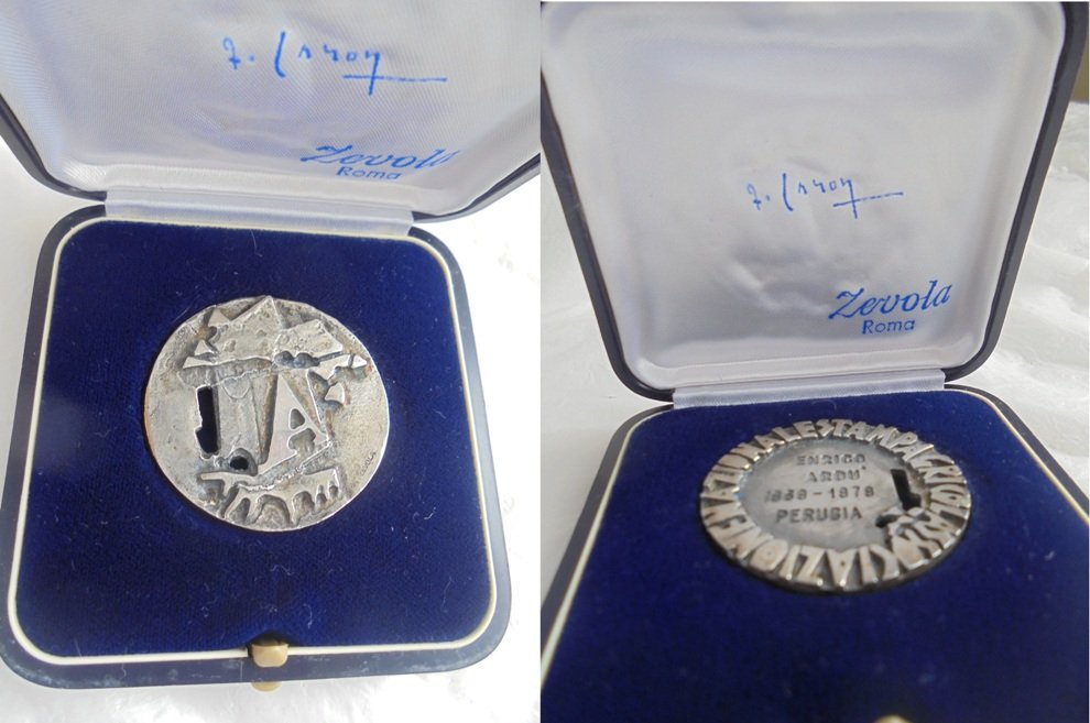 Associazione Stampa Agricola PRESS MEDAL Italy Original 1979