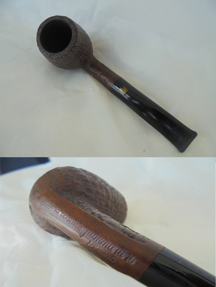 FIAMMA DI RE quattro corone Original pipe Smoked Pesaro Italy