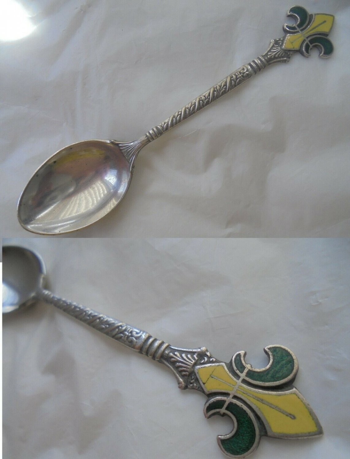 BOY SCOUTS silver spoon and lacquè ENPS original 1980s