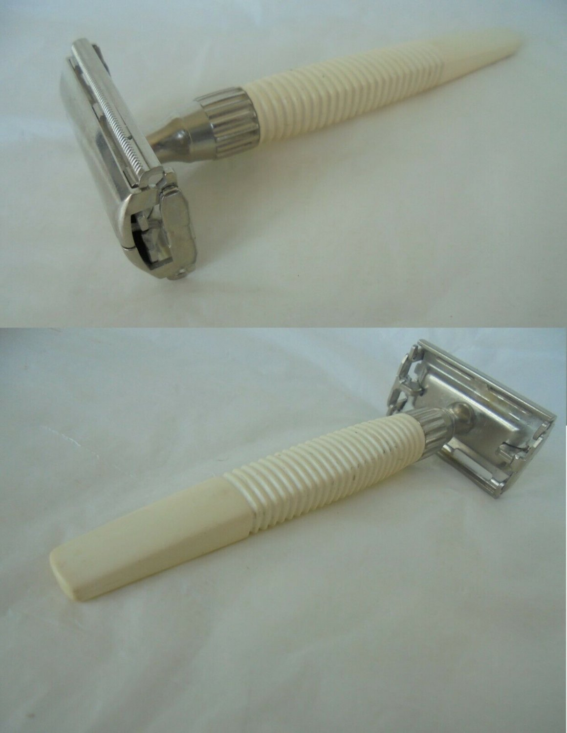 Shaving razor GILLETTE SLIM TWIST M3 Double Edge Butterfly 1950s