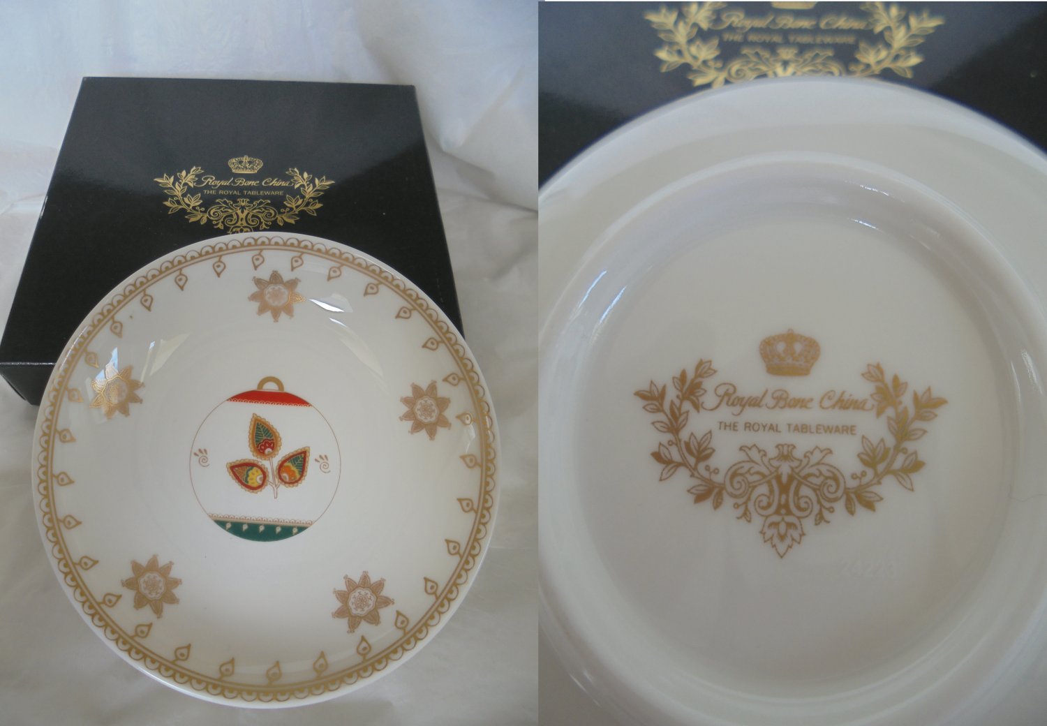 ROYAL BONE China BALL Collection plate New in gift box