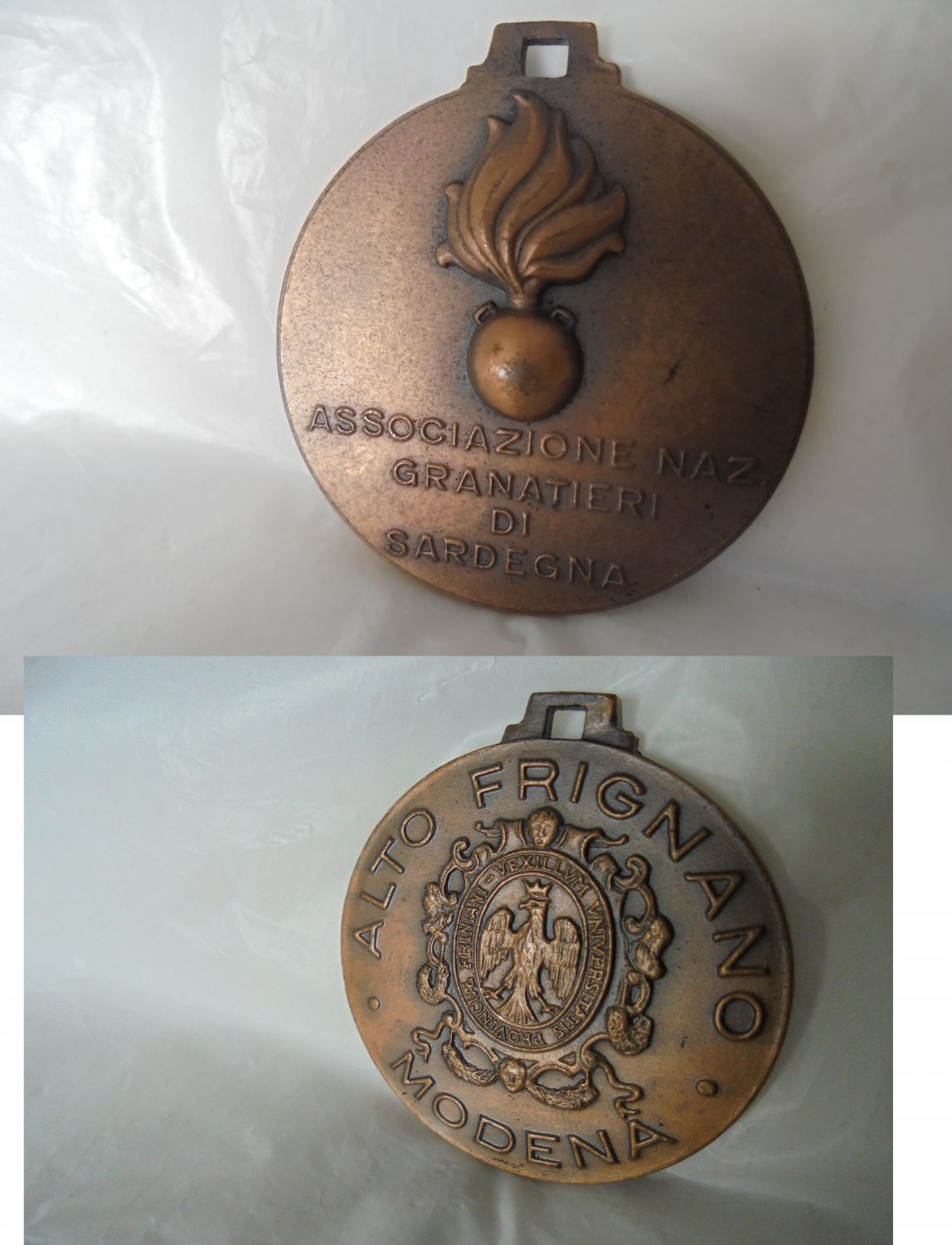 Bronze medal ASSOCIAZIONE NAZIONALE GRANATIERI di Sardegna Alto Frignano Modena