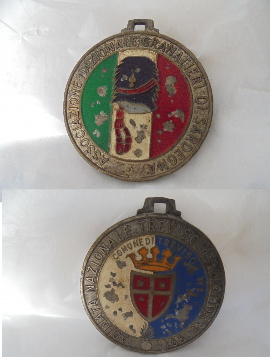 BRONZE MEDAL Associazione Nazionale Granatieri di Sardegna 1991