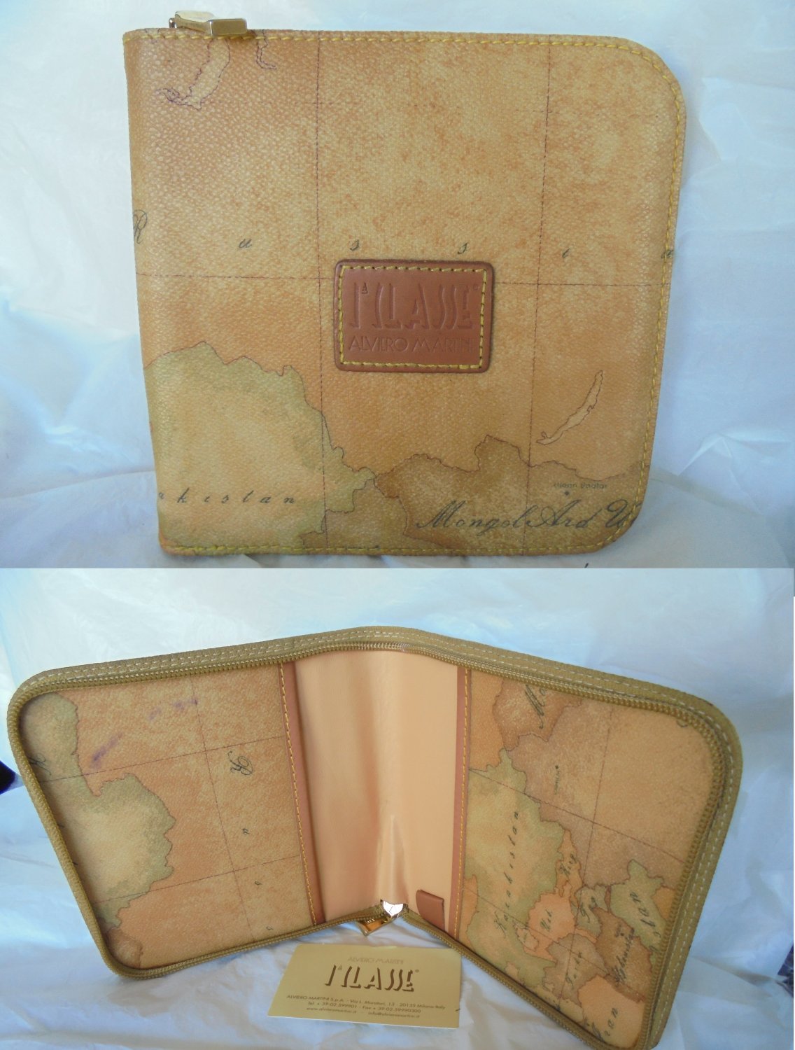 ALVIERO MARTINI 1 Classe Italy Original CD or documents pochette case bag