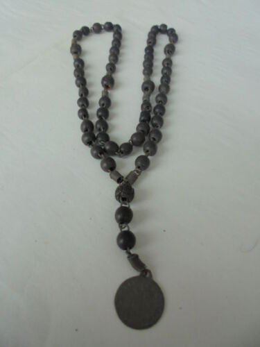 Praying rosary of the Vergin Mary Our Lady of Mount Carmel MADONNA DEL CARMINE original 1940s