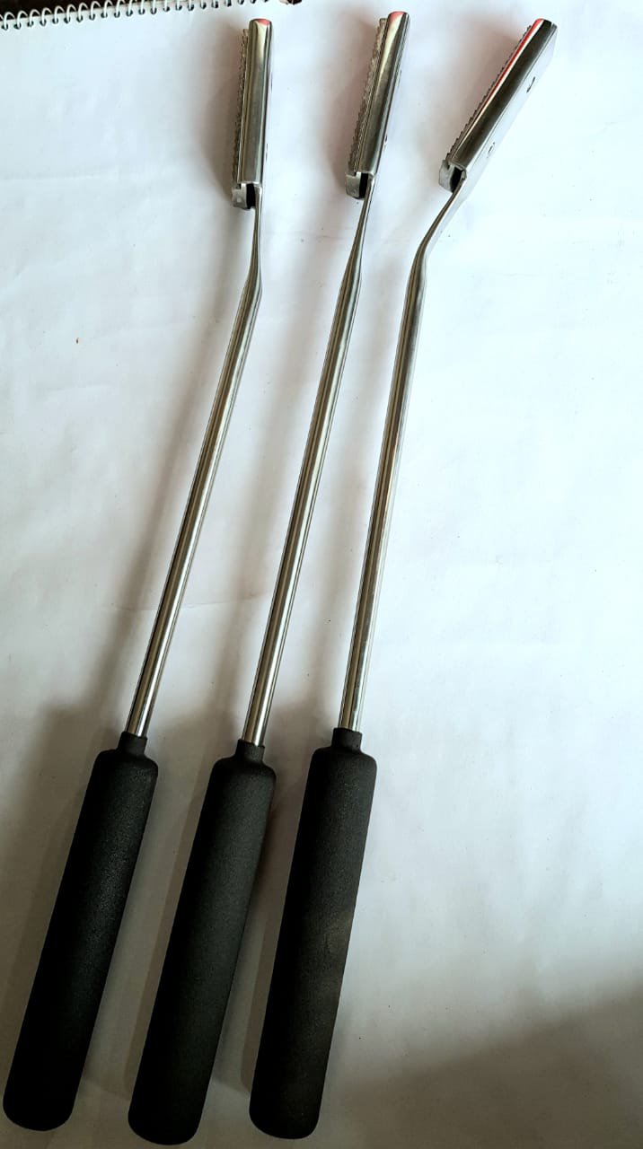 Equine Dental Float Rasp set of 3 (Straight, UP & Down) Blades Tools