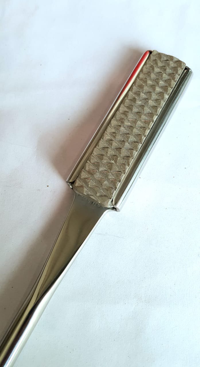 Equine Dental Float Rasp Down Blade with handle