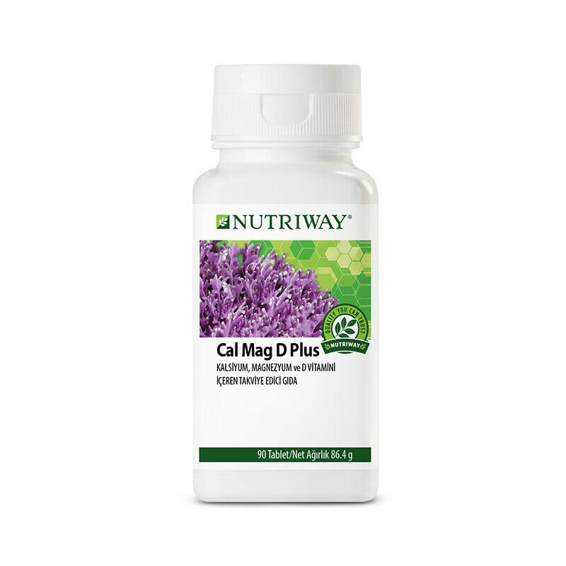 Amway Nutrilite Cal Mag D Plus Calcium Magnesium Vitamin D 3 90 Tabs