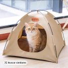 Foldable Pet Tent - Indoor Bed With Double-sided Cushion