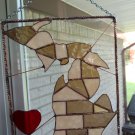 Michigan Peninsula in Glass