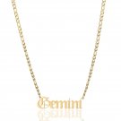 Birth Sign Astrology Necklace : Gemini