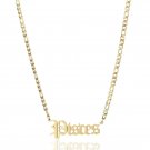 Birth Sign Astrology Necklace : Pisces