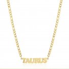 Birth Sign Astrology Necklace : Taures