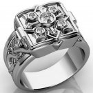 Mens Small Stash Open Ring Stainless Steel : 7