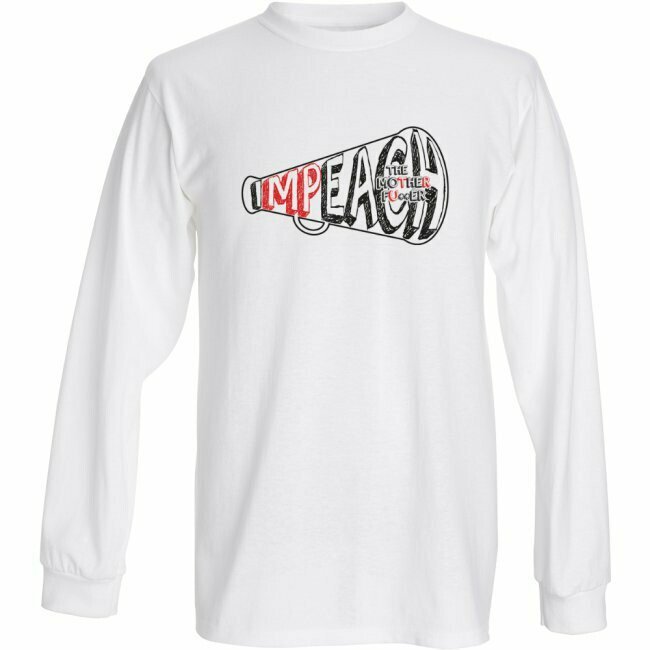 Impeach Tshirt Long Sleeve (Medium)