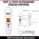 Hot & Cold Ultrasonic Cream Infuser for Face and Eye Device- Factory Refreshed