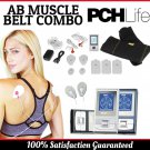 Digital Pulse Massager 3 AB Belt Combo Set Muscle Stimulation System