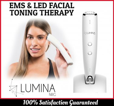 EMS & LED Facial Toning Therapy Anti Aging Home Device-Factory Refreshed