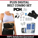 Plus Digital Pulse Massager Belt Combo Set Muscle Stimulation System Home Device