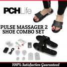 Digital Pulse Massager 2 Shoe Combo Set Muscle Stimulation Compact System