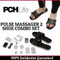 Digital Pulse Massager 2 Shoe Combo Set Muscle Stimulation Compact System