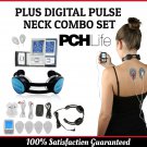 Plus Digital Pulse Massager Neck Combo Set Muscle Body Stimulation System