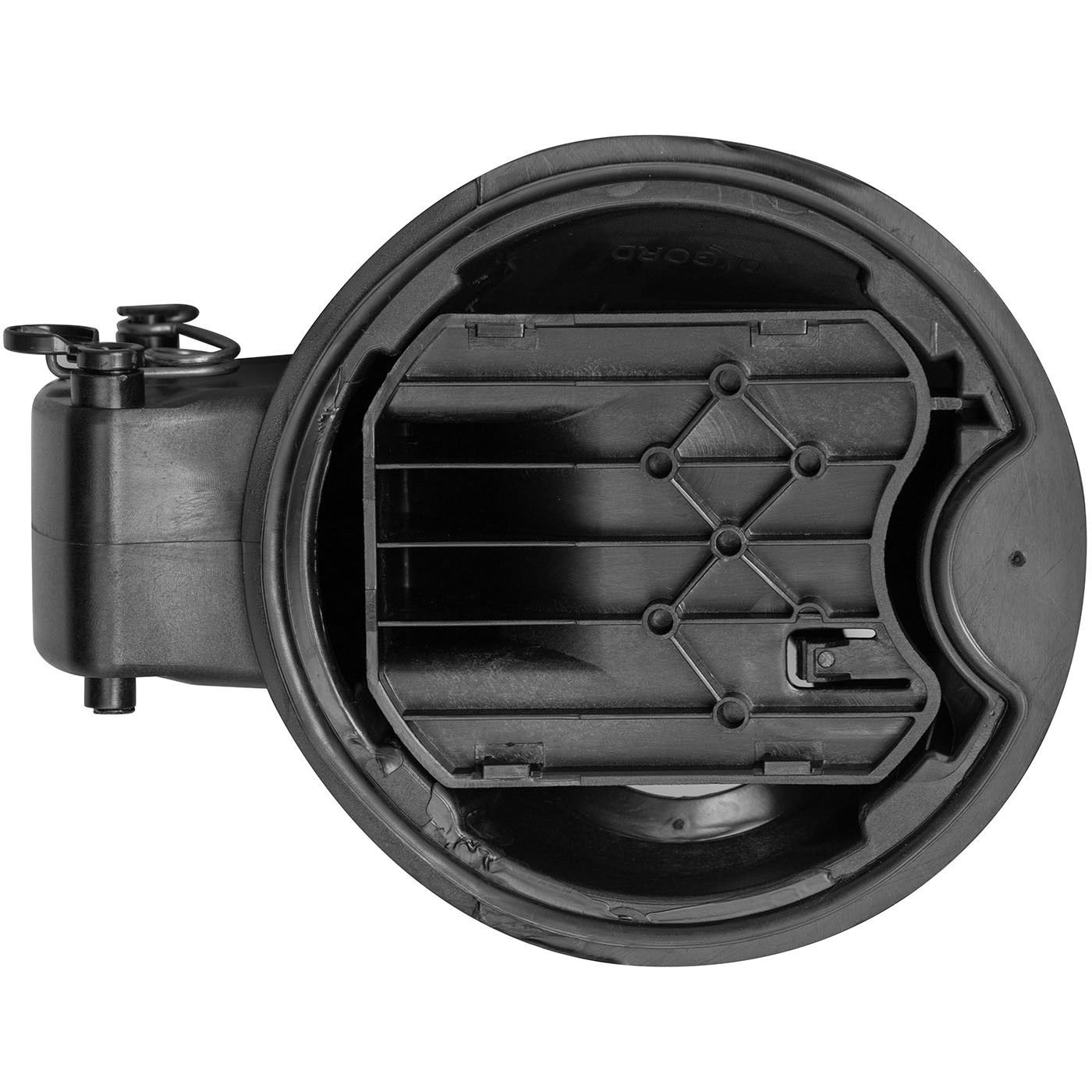 Fuel Filler Neck Housing Door Fits 09-14 Ford F-150 Gas Tank Pocket with Hinge
