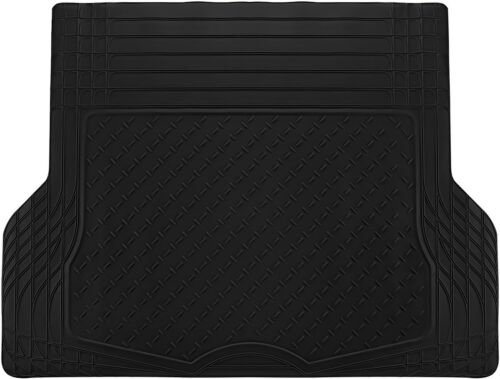 Trunk Cargo Floor Mats for BMW Car SUV Van Truck Weather Rubber Black Auto Liner
