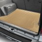Trunk Cargo Floor Mats for Cars All Weather Rubber Beige Heavy Duty Auto Liners