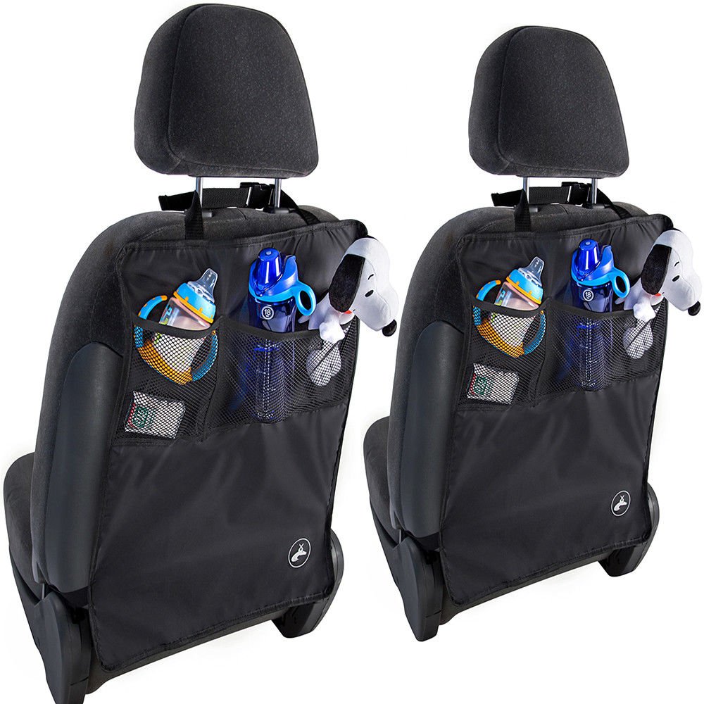 Kick Mat For Car Auto Back Seat Cover Kid Care Organizer Protector Cleaning 2pk