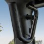 Grab Handle Fits 07-16 Jeep Wrangler Black Front Pair Solid Steel Grip Roll Bar