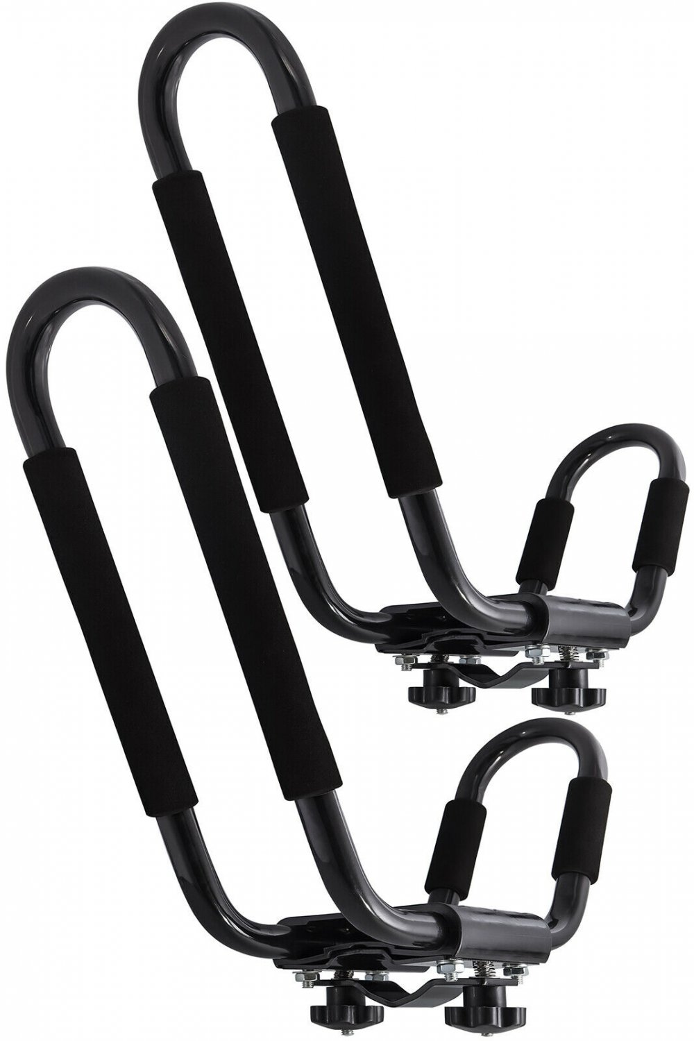Kayak Roof Rack Canoe Carrier Top J-Bar Mounts for SUV Truck Van Car Rooftop