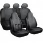 Car Seat Cover Complete Set for Car Truck SUV Van - PU Leather - 10 Piece