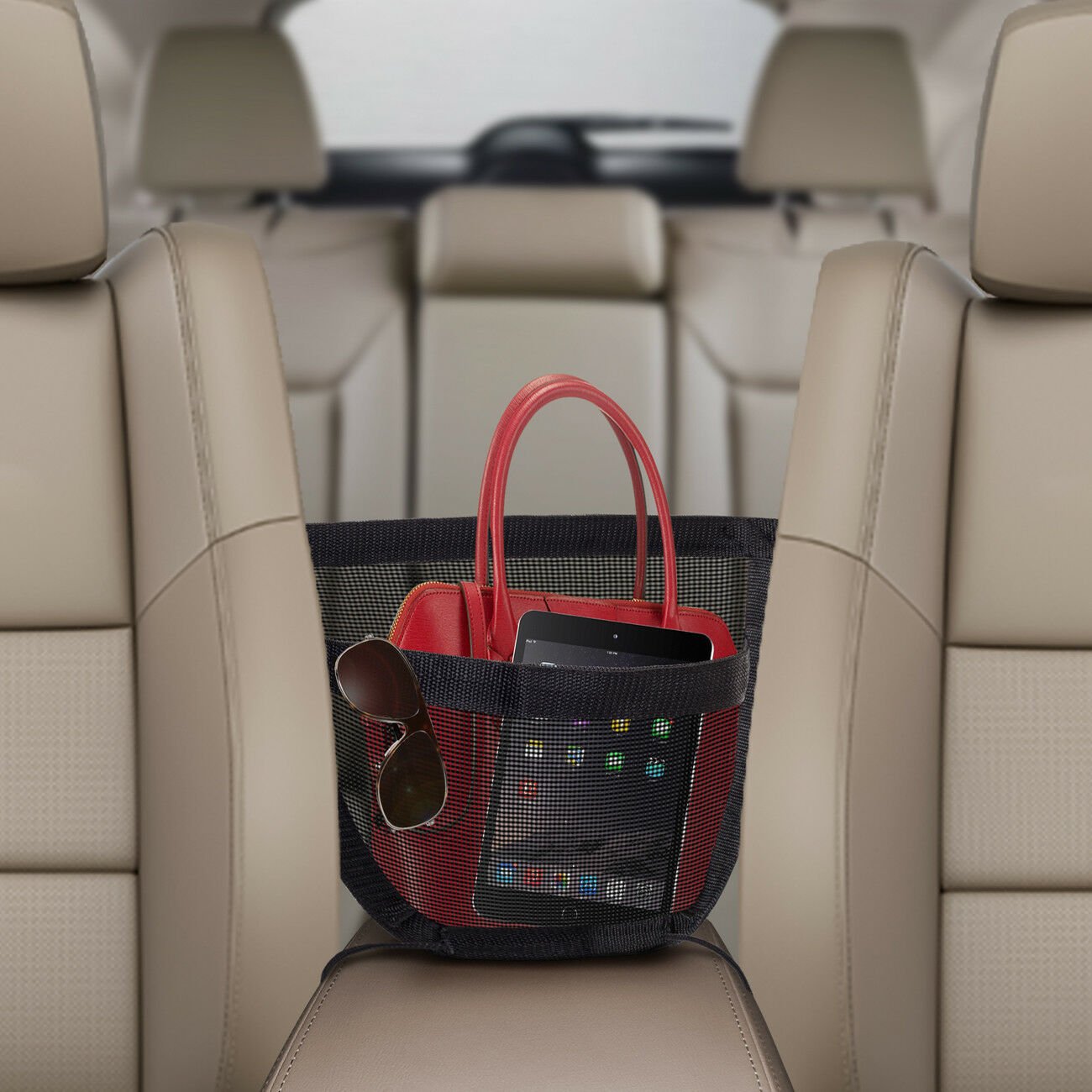 Car Purse Caddy Organizer Seat Travel Holder Hanger Hook Pocket Storage Bag