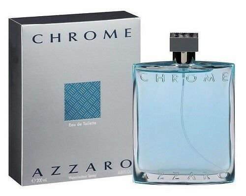 Chrome by Azzaro 6.7 / 6.8 oz EDT Cologne for Men New In Box