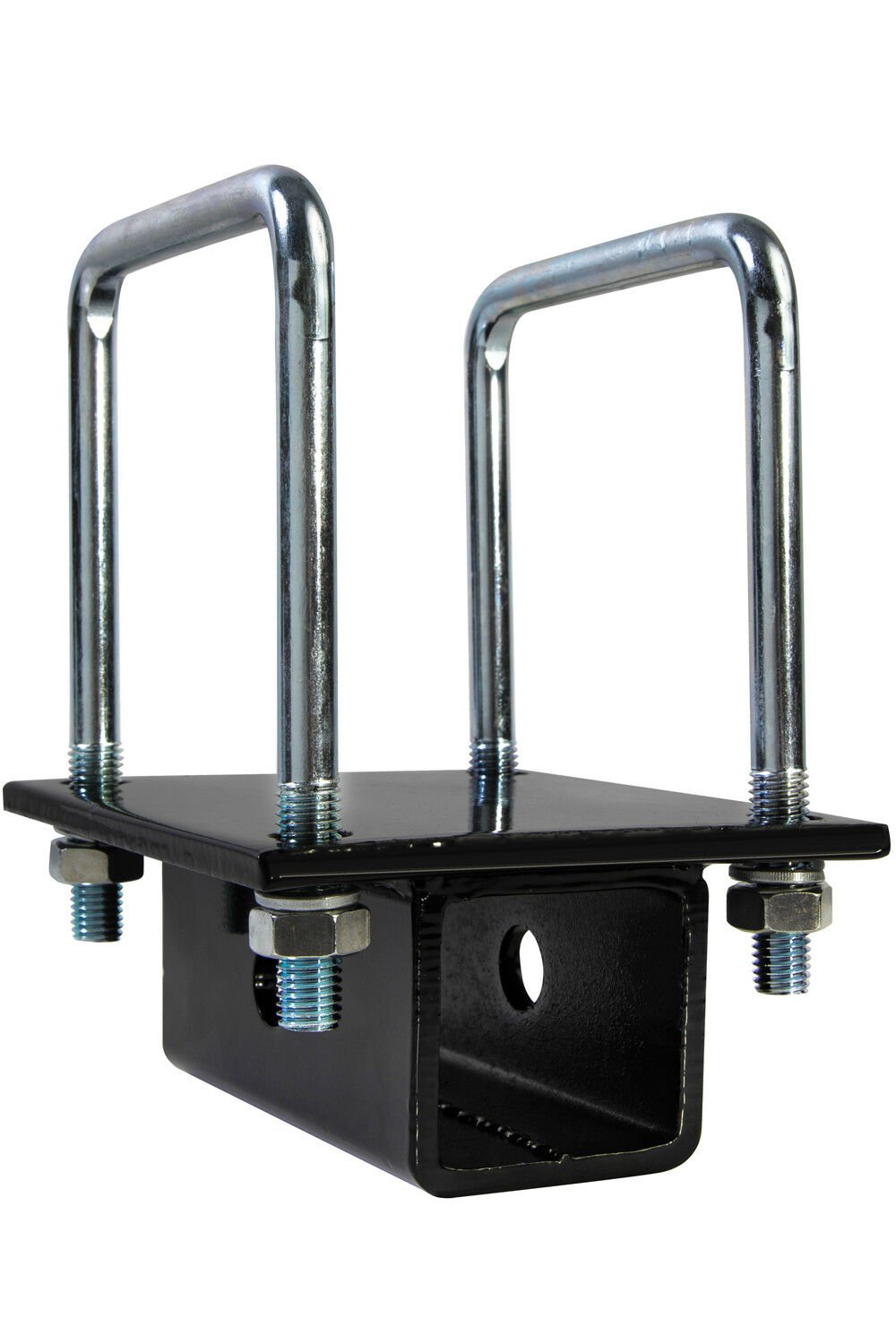 Hitch Receiver Adapter for RV Bumper Bike Rack Cargo Travel Carrier Mount
