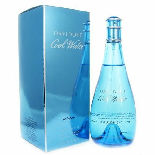 Cool Water by Davidoff 6.7 oz EDT Perfume for Women New In Box