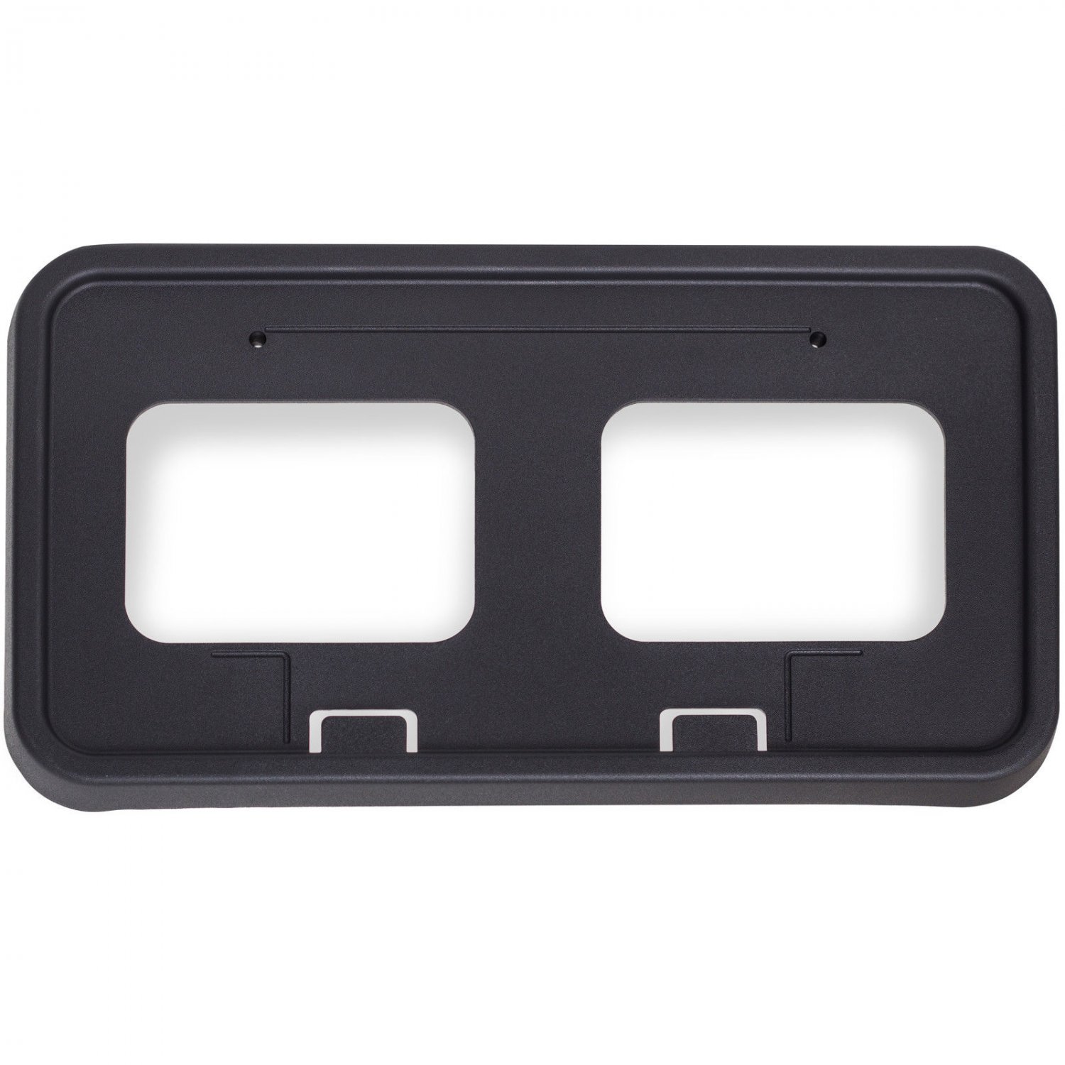Front License Plate Bracket Fits 11-16 Ford 250/350/450/550 Black Bumper Mount