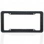 2pc Plastic Carbon Fiber Style OxGord License Plate Frames for Auto-Car-Truck