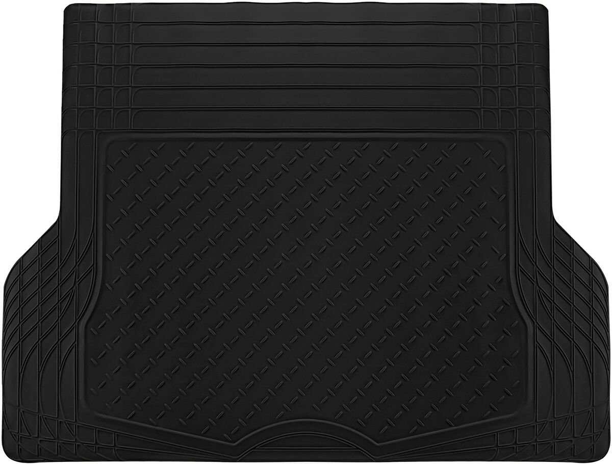 Trunk Cargo Car Floor Mats for Toyota Camry All Weather Rubber Black Auto Liners