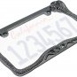 2pc OxGord Metal License Plate Steel Frame Cobra Viper Snake Car SUV Van Truck-D