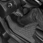 Car Floor Mats for All Weather Rubber 4pc Set Tactical Fit Heavy Duty Grey