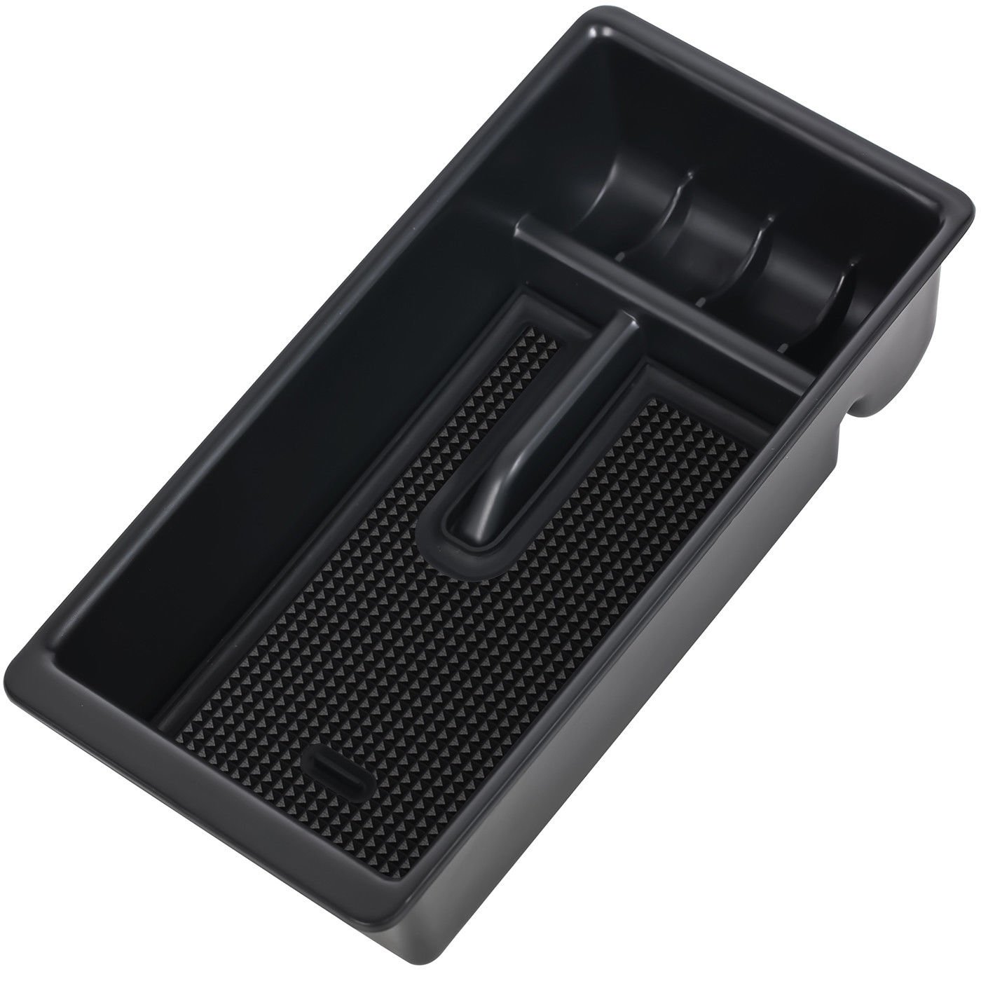 Center Console Insert Organizer Tray Fits 05-18 Toyota Tacoma Black Storage Box