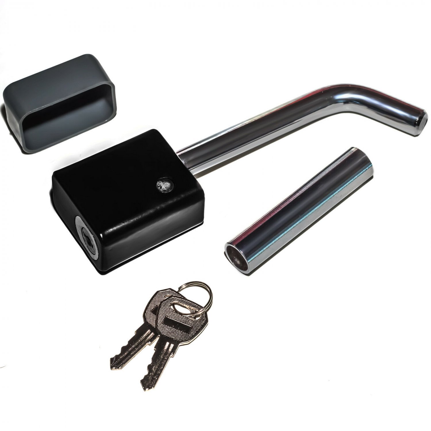 Universal Dead Bolt Hitch Pin Receiver Lock for Trailer Security Protection