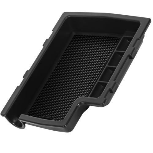Center Console Insert Organizer Tray Fits 12-17 Subaru Black Armrest Storage